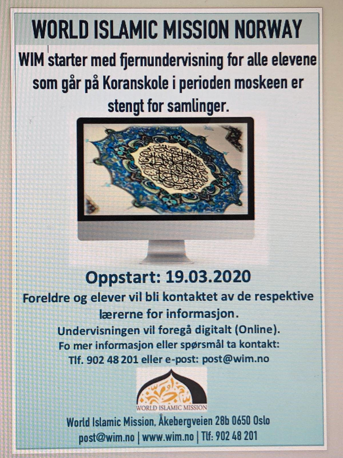fjernundervisning